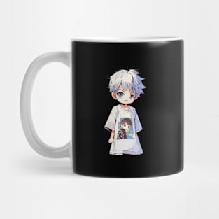 Hip hop style anime boys funny Mug